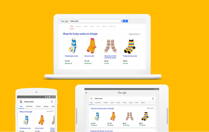 google shopping ads for amazon sales