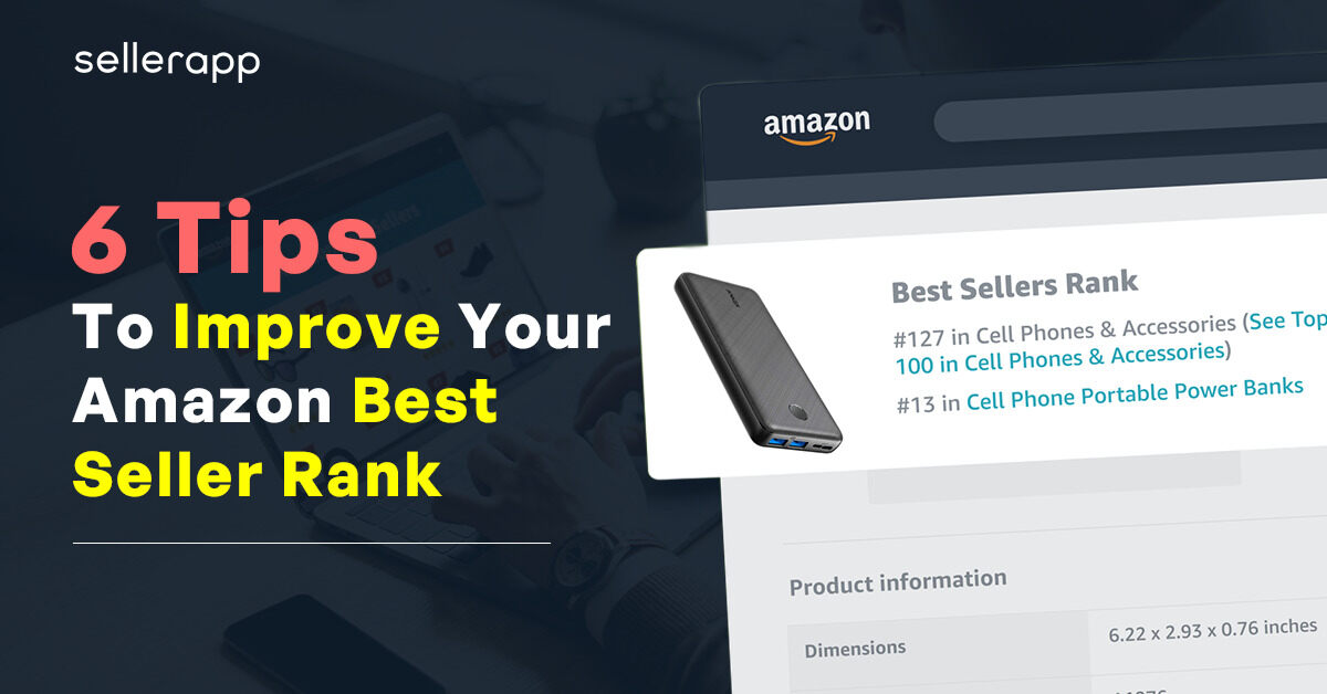 How To Improve Your  Best Sellers Rank and Sales Rank