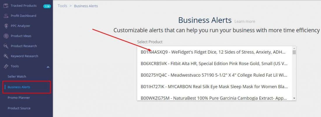 Amazon Business Alerts