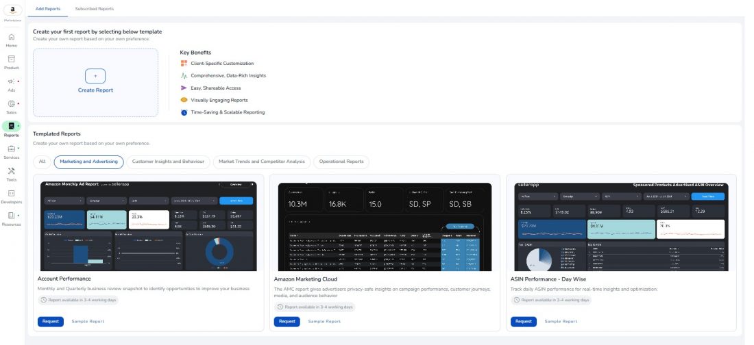Create a report