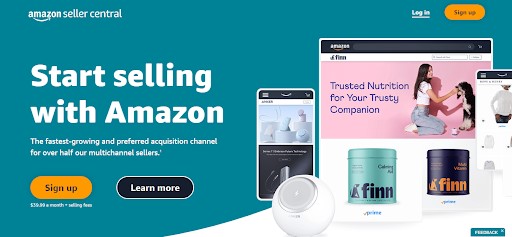 Start selling on Amazon