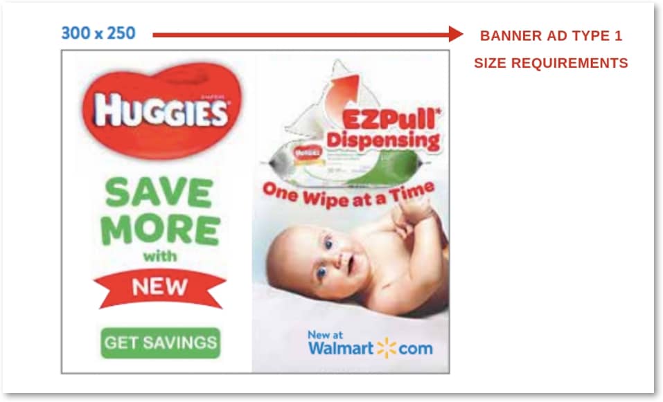 guidelines of walmart banned ads