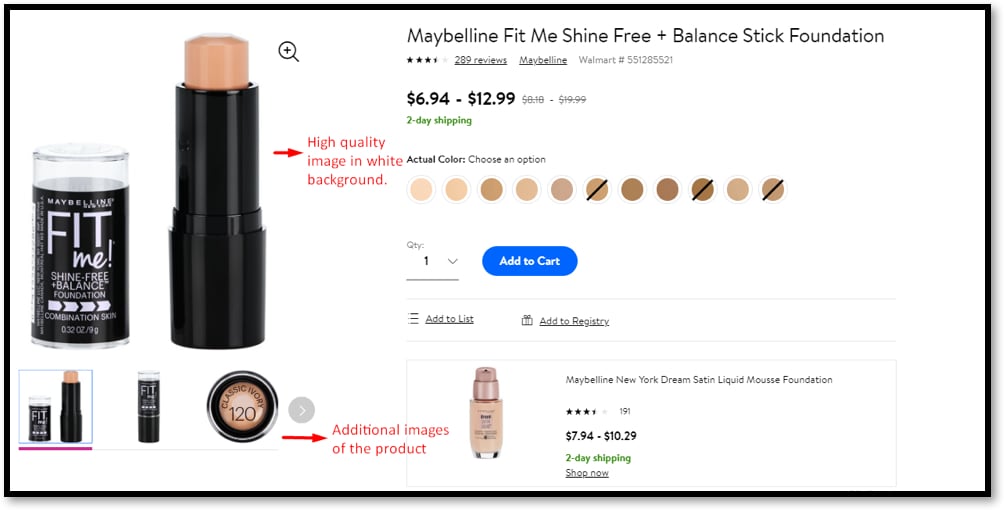 walmart product image quality