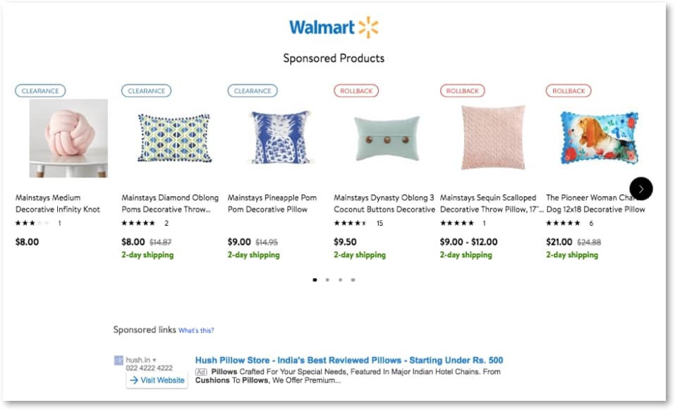 walmart sponsored ads