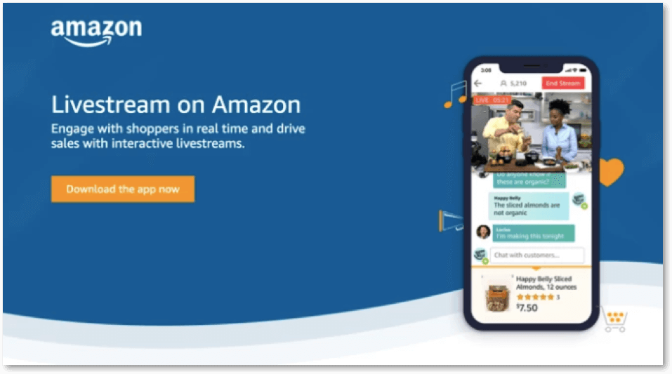 amazon live stream creator