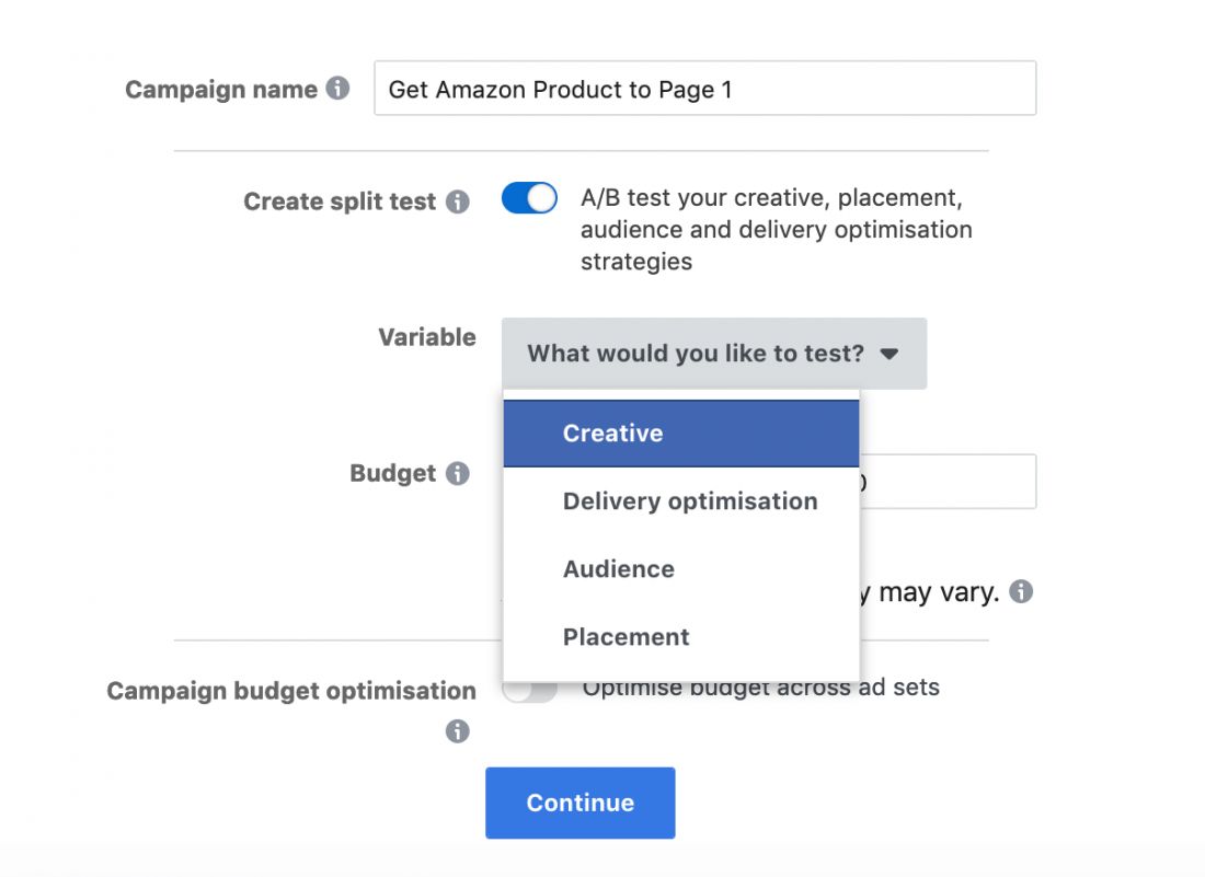 amazon fba seller facebook ads