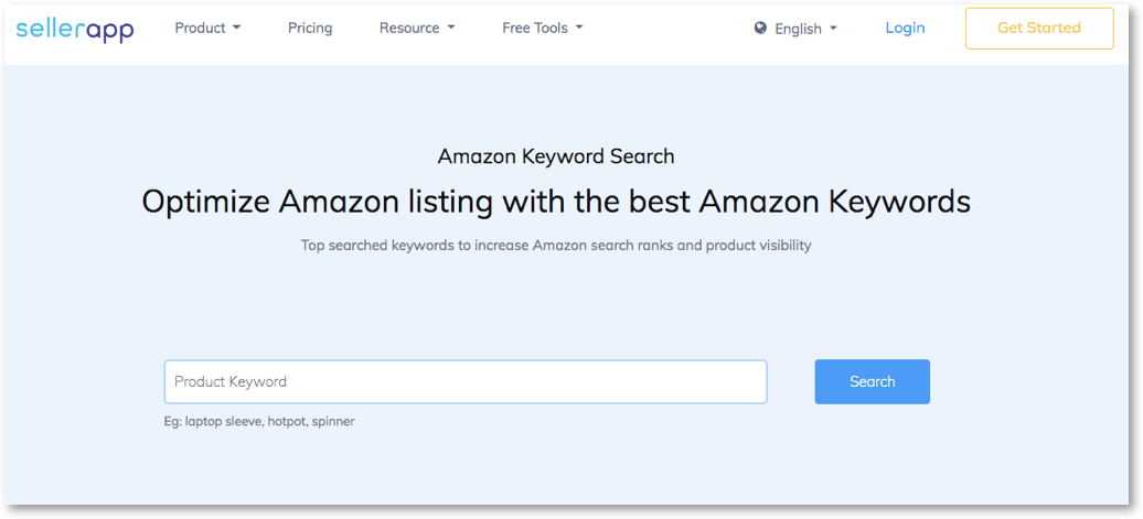 amazon keyword search