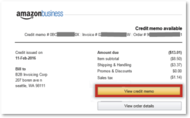 amazon business credit