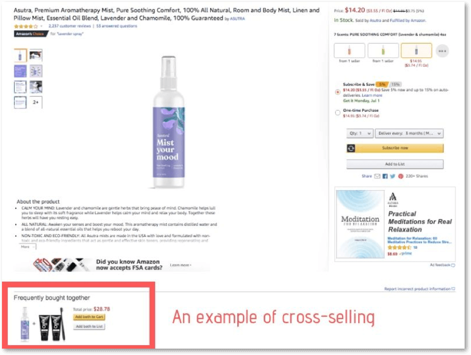 AOV Cross-selling