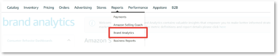 amazon brand analytics conversion rate