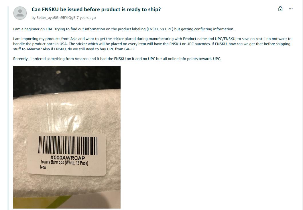 Amazon FNSKU Explained: The Complete Guide To Fulfillment Network Stock Keeping Unit 3 FNSKU