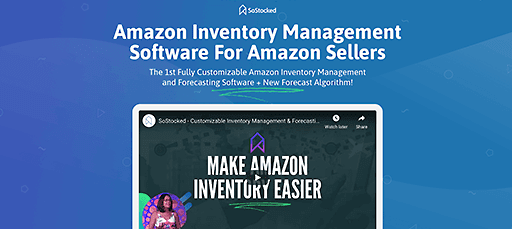 sostocked inventory software for amazon