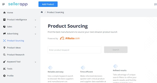 amazon product sourcing tool