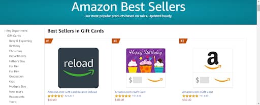 Amazon best selling items