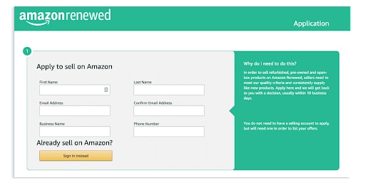 what products can you sell on amazon renewed