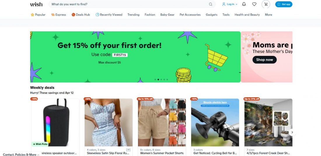 online platform to sell products