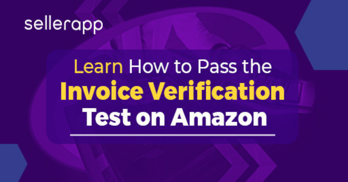 Amazon invoice verification test