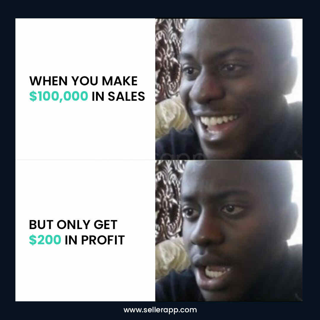amazon profit and loss meme