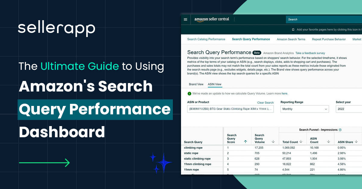 Amazon Search Query Performance Dashboard: Seller’s Jedi Mind Trick