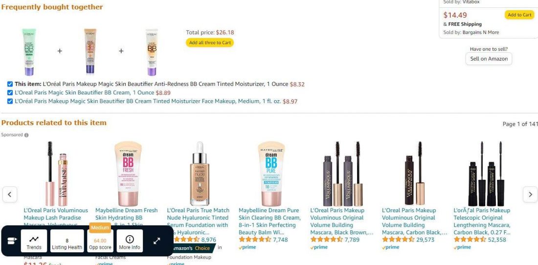 amazon product targeting