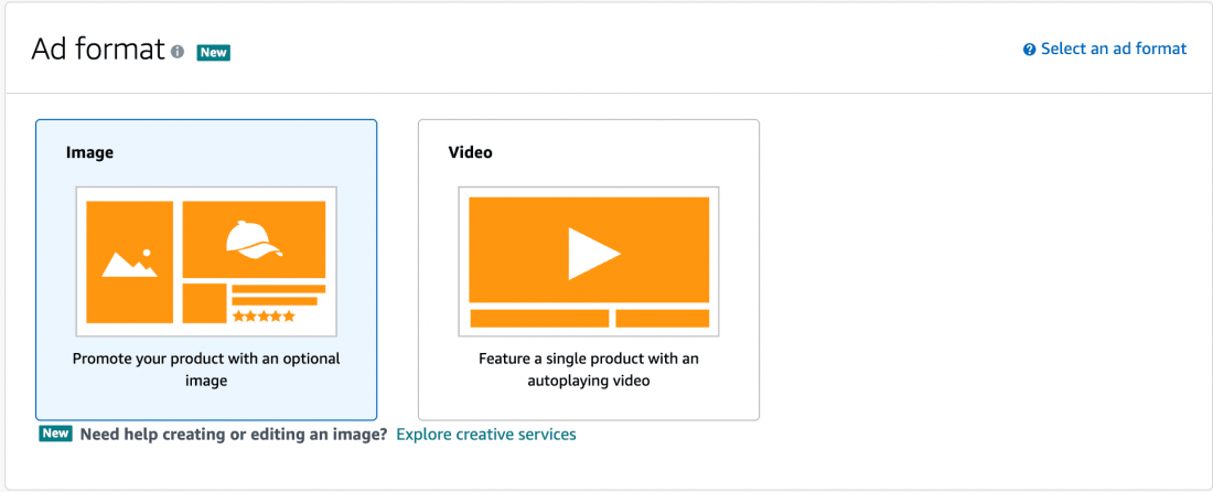 amazon ad formats
