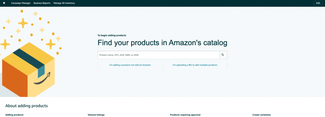 amazon product listing