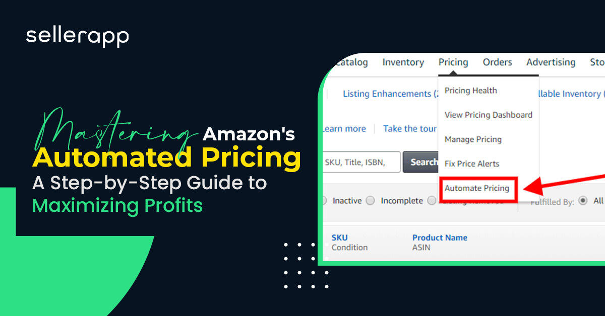 An in depth information on Amazon’s Automated Pricing