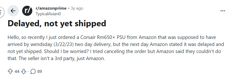 Everything You Need to Know About Amazon Shipping Delays Right Now 2 delayed shipping amazon