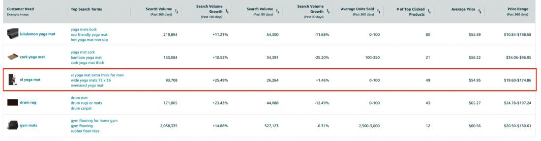 identify a unique niche with amazon explorer