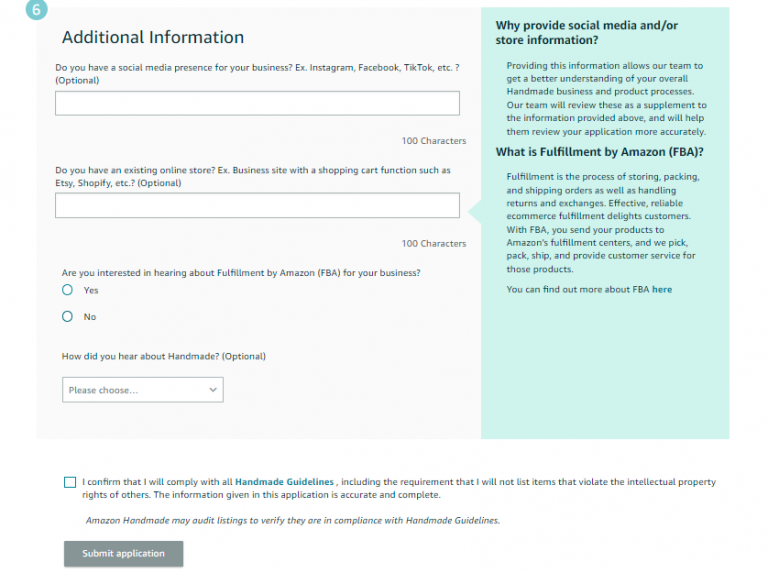 Amazon Handmade Application Form Amazon Handmade: Everything Sellers Need To Know In 2026