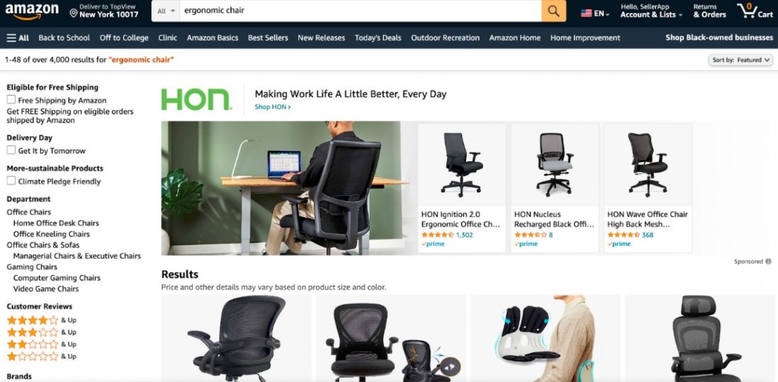 amazon ad placement