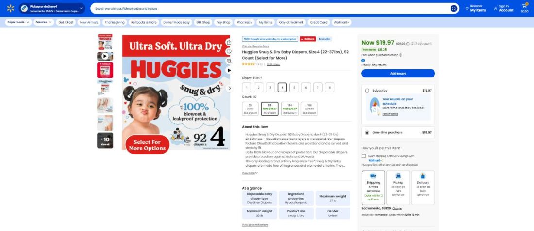 Best Selling Items on Walmart (What Millions of Shoppers Are Placing in Their Carts Right Now) 9 Walmart Parents Choice brand,