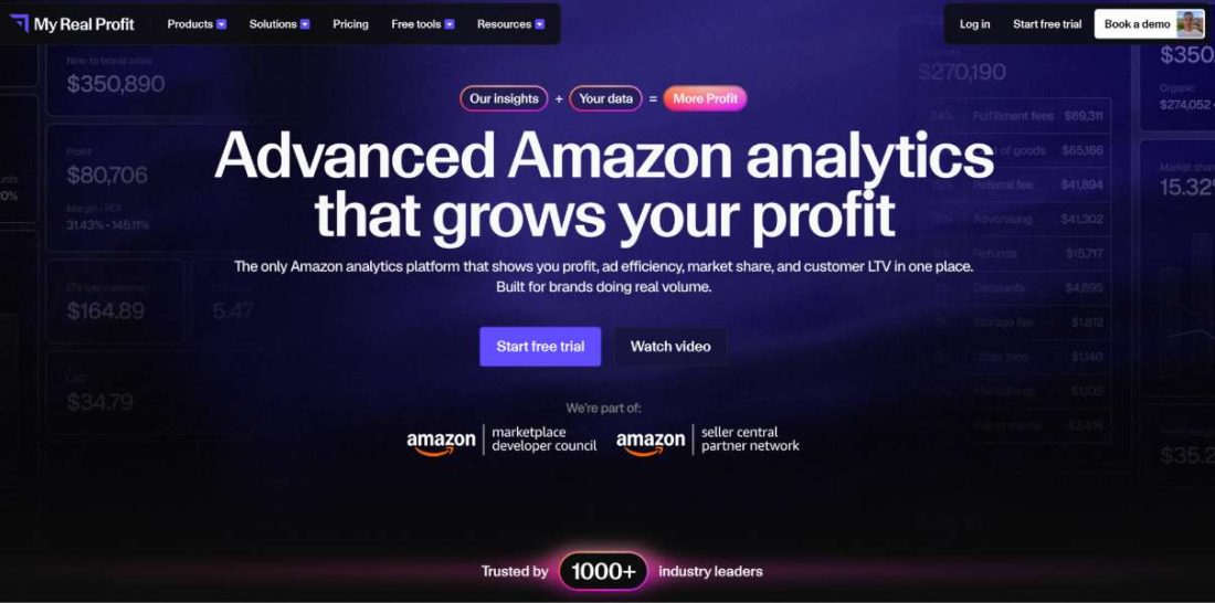 15 Essential Amazon Analytics Tools for Business Growth 8 My Real profit