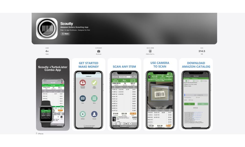 Full-Featured Amazon Seller Scanner