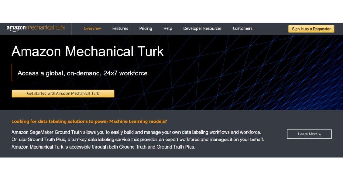 amazon mechanical turk