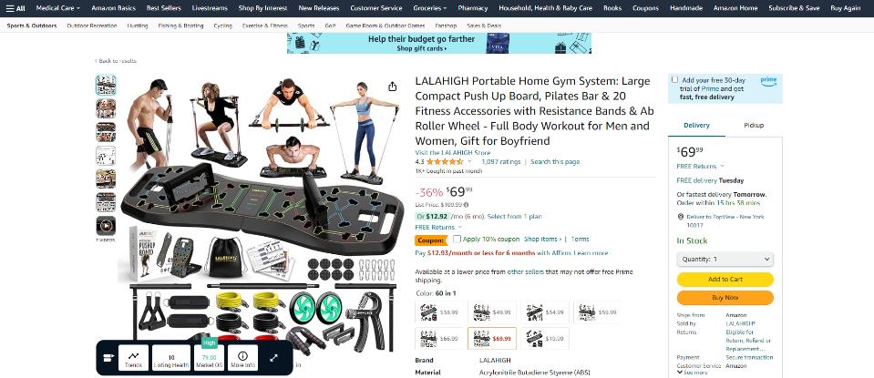 fastest selling products on amazon