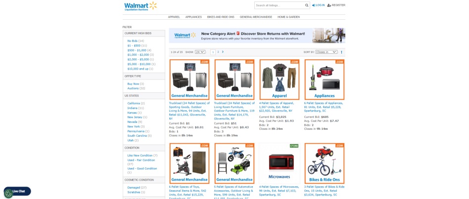 walmart pallets