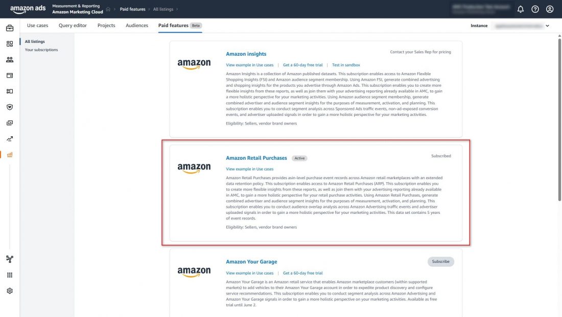 Amazon advertising & seller updates you shouldn't miss! (May 2025) 5 Amazon Marketing Cloud