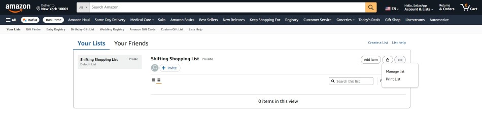 How Does Amazon Wishlist Work: A Comprehensive Guide 20 manage list print list