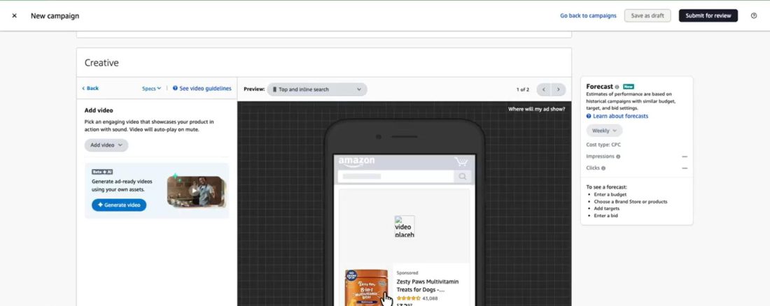 Amazon Advertising & Seller Updates: What’s Changing in June 2025? 3 Amazon AI-driven video creation tool