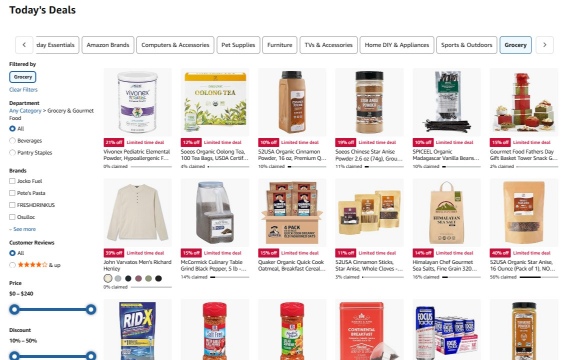 amazon grocery