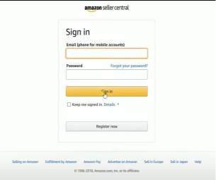 amazon seller central sign up