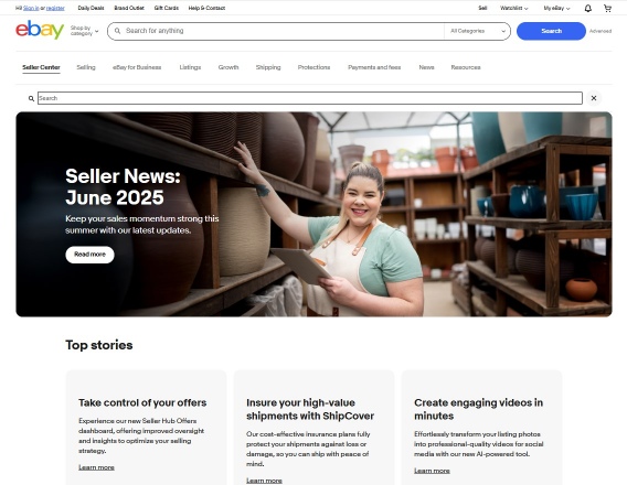 ebay seller news