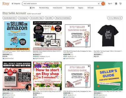 etsy seller central 1