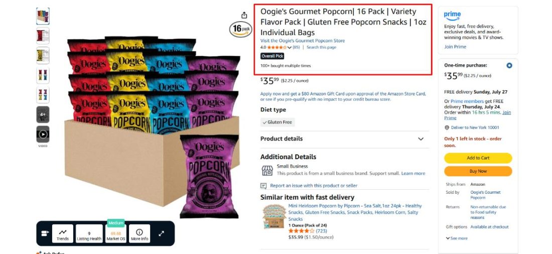 how to rank high on amazon search