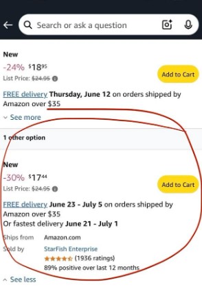does Amazon allow unauthorized sellers