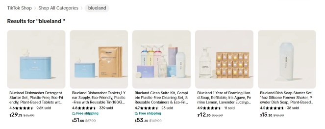 tiktok trend discovery products