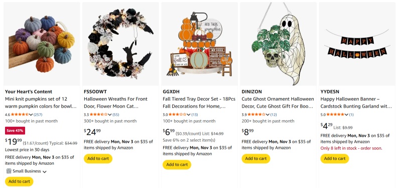 Halloween guide for Amazon Sellers