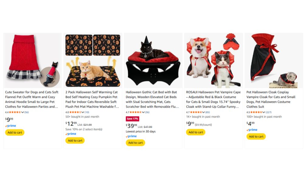 sell Halloween products on Amazon