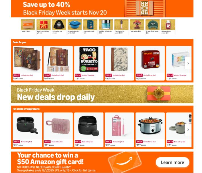 Black Friday deals vs Cyber Monday